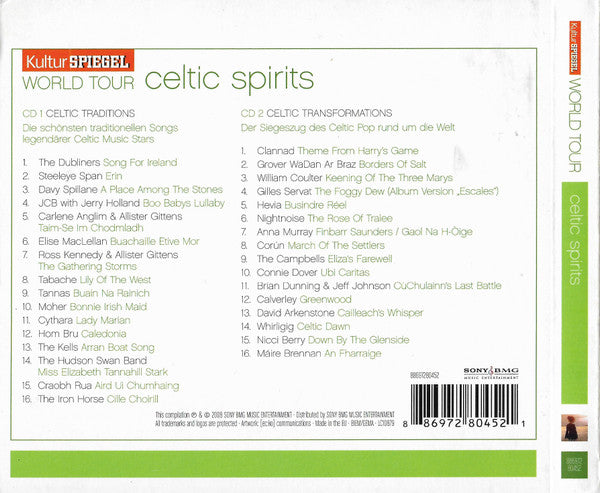 Various : Kultur Spiegel World Tour - Celtic Spirits (2xCD, Comp)