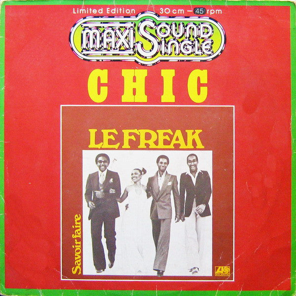 Chic : Le Freak (12", Maxi, Ltd, Ora)