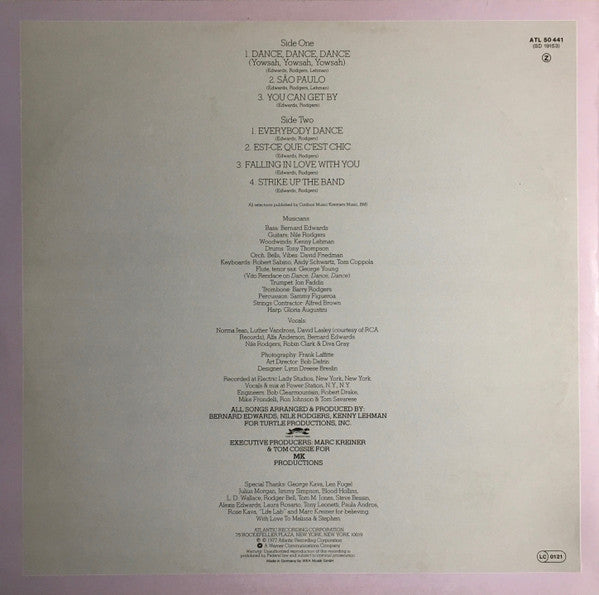 Chic : Chic (LP, Album)