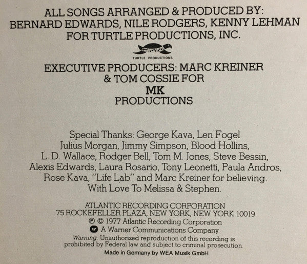 Chic : Chic (LP, Album)