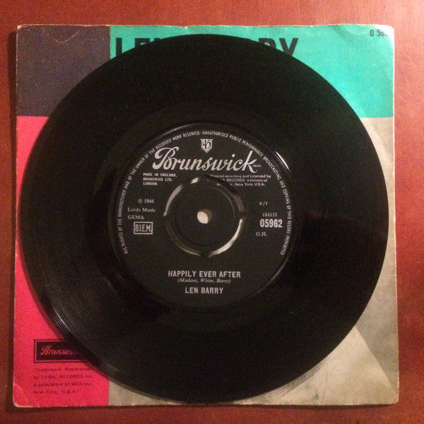 Len Barry : It's That Time Of The Year  (7", Single, Mono)