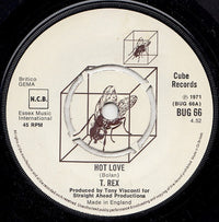 T. Rex : Hot Love / Get It On (7", Single, 4 P)