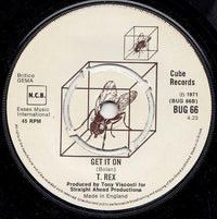 T. Rex : Hot Love / Get It On (7", Single, 4 P)