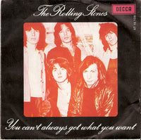 The Rolling Stones : Honky Tonk Women / You Can't Always Get What You Want (7", Single, Mono)