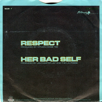 The Real Roxanne : Respect (7", Single)