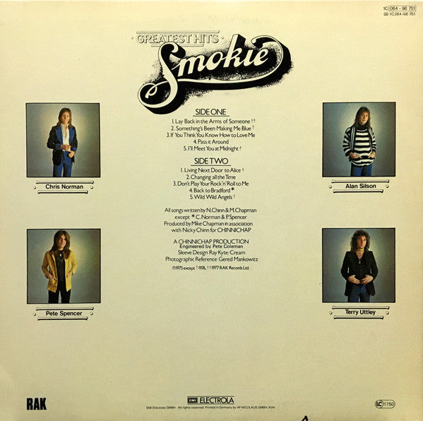 Smokie : Greatest Hits (LP, Comp)