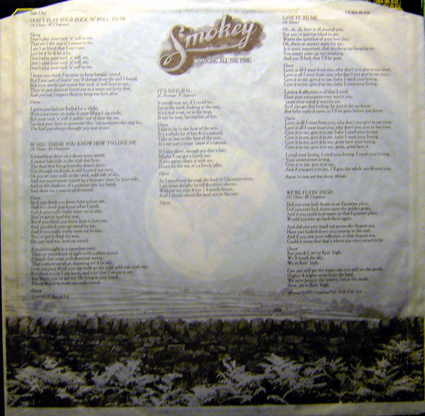 Smokey* : Changing All The Time (LP, Album, RE)