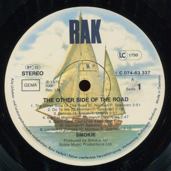 Smokie : The Other Side Of The Road (LP, Album)