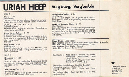 Uriah Heep : ...Very 'Eavy Very 'Umble... (Cass, Album)
