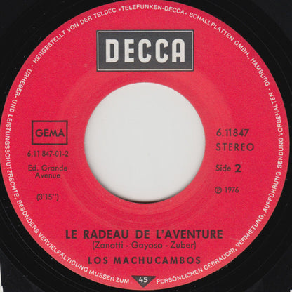 Los Machucambos : Indio (7", Single)