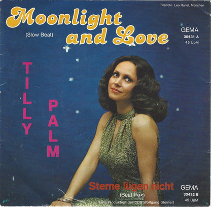 Tilly Palm : Moonlight And Love (7", Single)