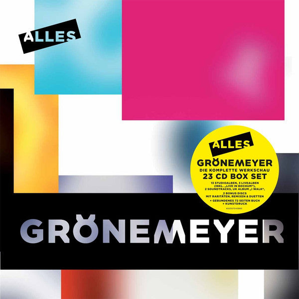 Herbert Grönemeyer : Alles (Box, Comp, Dlx, Ltd + 23xCD, RM)