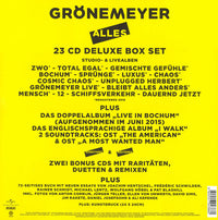 Herbert Grönemeyer : Alles (Box, Comp, Dlx, Ltd + 23xCD, RM)