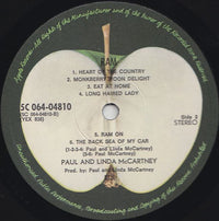Paul And Linda McCartney* : Ram (LP, Album, Gat)