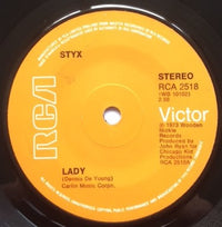 Styx : Lady (7", Single)