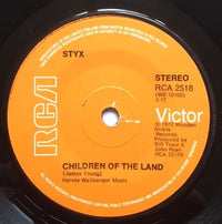 Styx : Lady (7", Single)