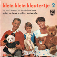 Teddy, Henk en Renée Scholten : Klein Klein Kleutertje 2 (7", EP, Mono)