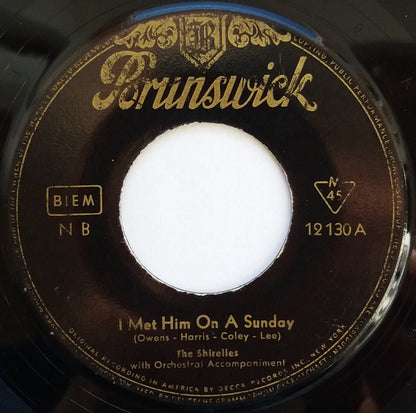 The Shirelles : I Want You To Be My Boyfriend (7", Single)