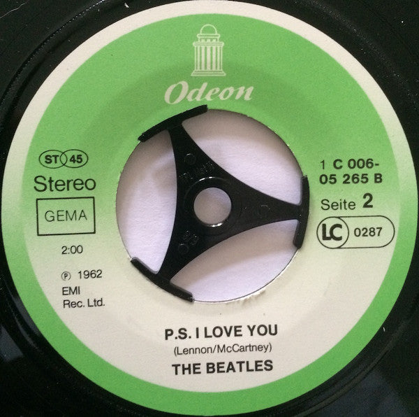 The Beatles : Love Me Do / P. S. I Love You (7", Single, RE)