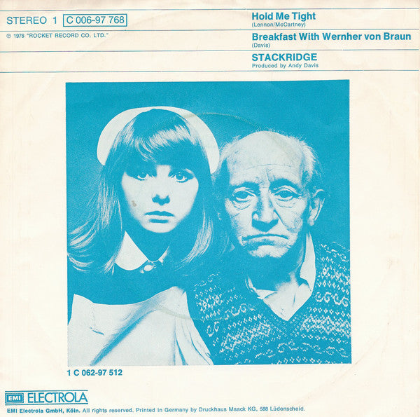 Stackridge : Hold Me Tight (7", Single)