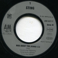 Sting : Mad About You (7", Single)