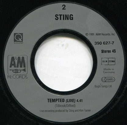Sting : Mad About You (7", Single)