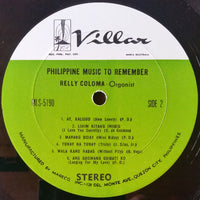 Relly Coloma : Philippine Music To Remember (LP, Album)