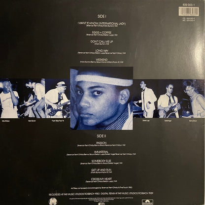 The Touch With Terence Trent D'Arby : Early Works (LP, Album)