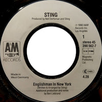 Sting : Englishman In N.Y. (The Ben Liebrand Mix) (7", Single)