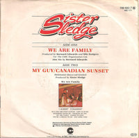 Sister Sledge : We Are Family (1984 Mix By Bernard Edwards) (7", Single)