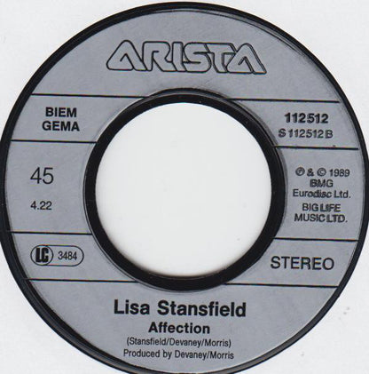 Lisa Stansfield : This Is The Right Time (7", Single)