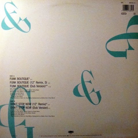 The Cover Girls : Funk Boutique (12")