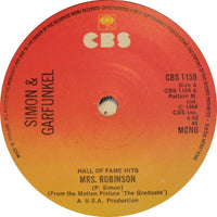 Simon & Garfunkel : Mrs. Robinson (7", Mono, RE, Sol)