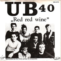 UB40 : Red Red Wine (7", Single)