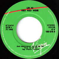 UB40 : Red Red Wine (7", Single)