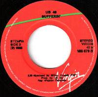 UB40 : Red Red Wine (7", Single)