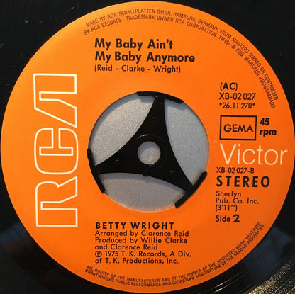 Betty Wright : Where Is The Love (7", Single)