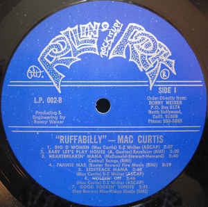 Mac Curtis : Ruffabilly (LP, Album)
