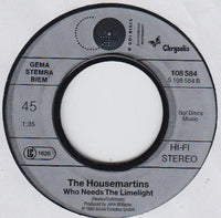 The Housemartins : Think For A Minute (New Version) (7", Single)