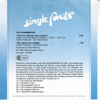The Housemartins : Think For A Minute (New Version) (7", Single)