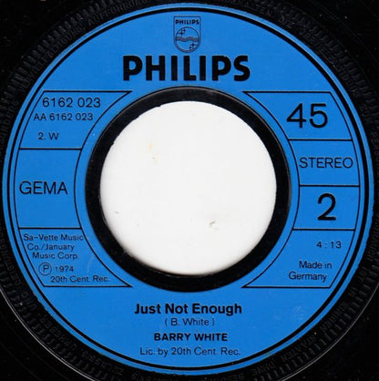 Barry White : Can't Get Enough Of Your Love, Babe (7", Single)