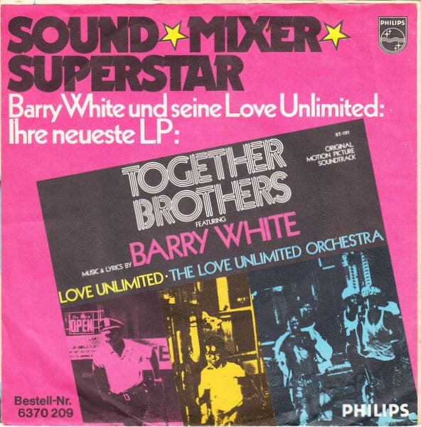 Barry White : Can't Get Enough Of Your Love, Babe (7", Single)