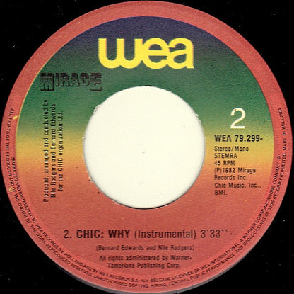 Carly Simon : Why (7", Single)