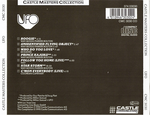 UFO (5) : Untitled (CD, Comp)