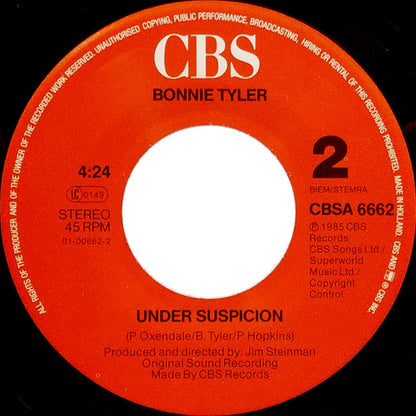 Bonnie Tyler Duet With Todd Rundgren : Loving You's A Dirty Job But Somebody's Gotta Do It (7", Single)