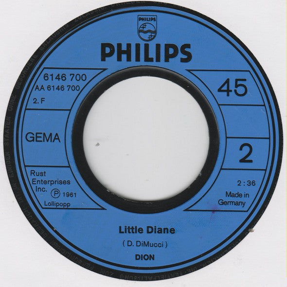 Dion (3) : The Wanderer (7", Single)