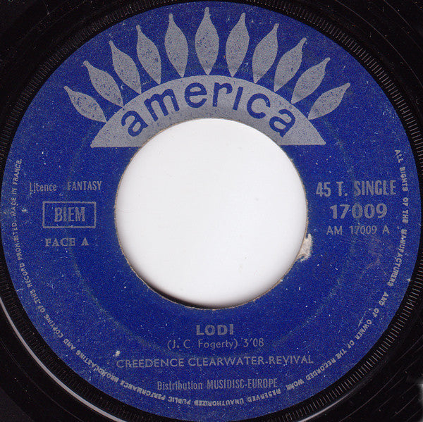 Creedence Clearwater-Revival* : Bad Moon Rising / Lodi (7", Single)