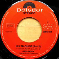 James Brown : Sex Machine (Part 1 & Part 2) (7", Single)
