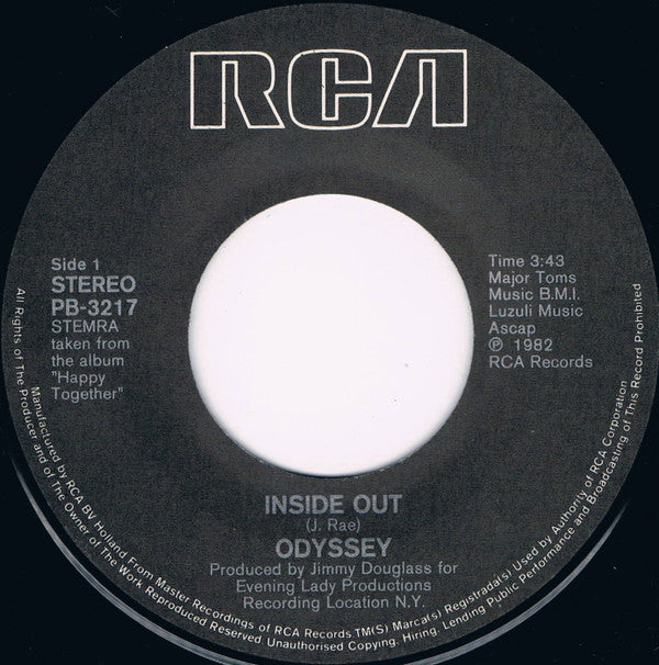 Odyssey (2) : Inside Out (7", Single)