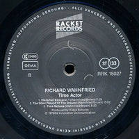 Richard Wahnfried : Time Actor (LP, Album, RE)